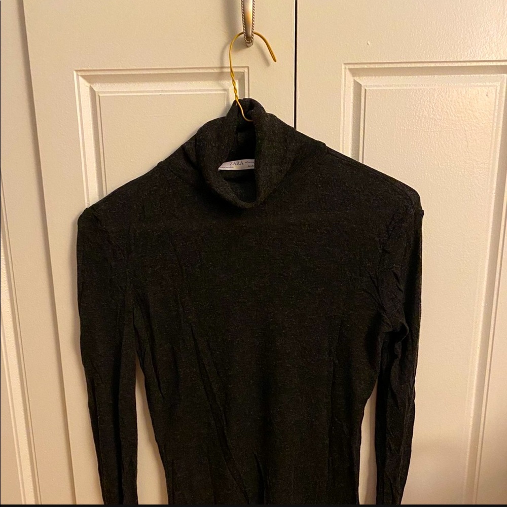 Zara Wool Blend Turtleneck